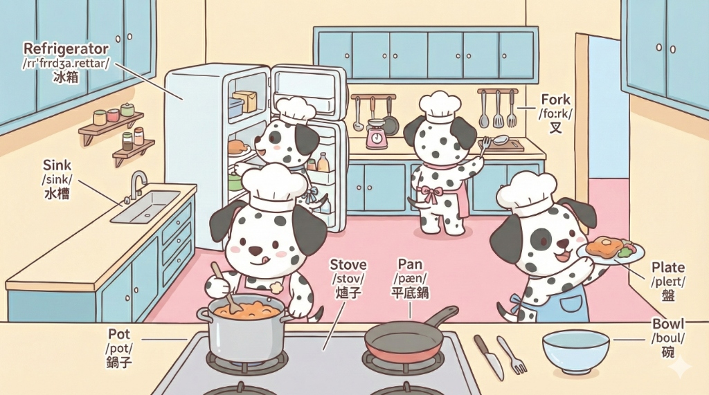 Kitchen Vocabulary