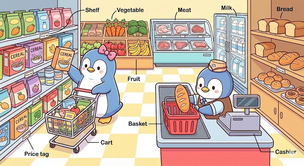 Supermarket Vocabulary